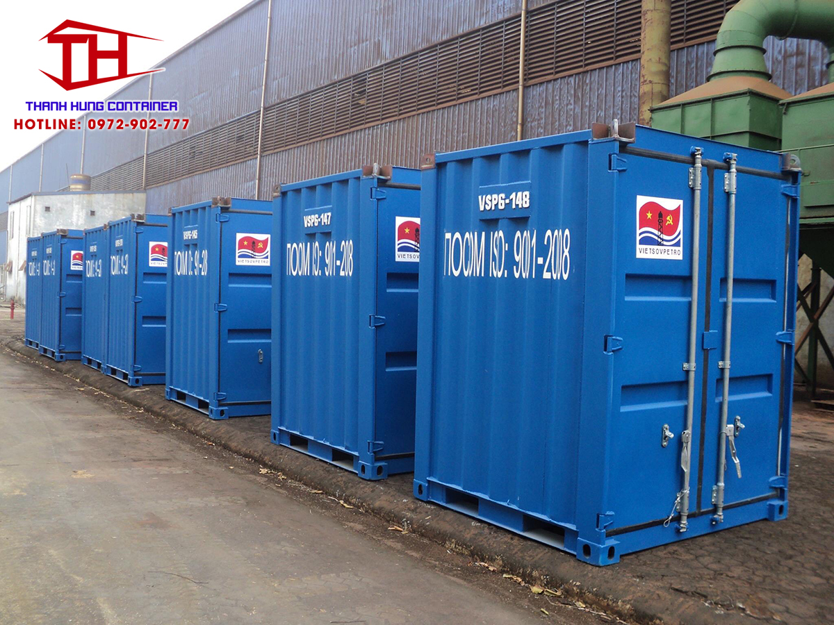 Thuê Container làm kho giá rẻ tại Hà Nội 7 Container làm kho 10 feet