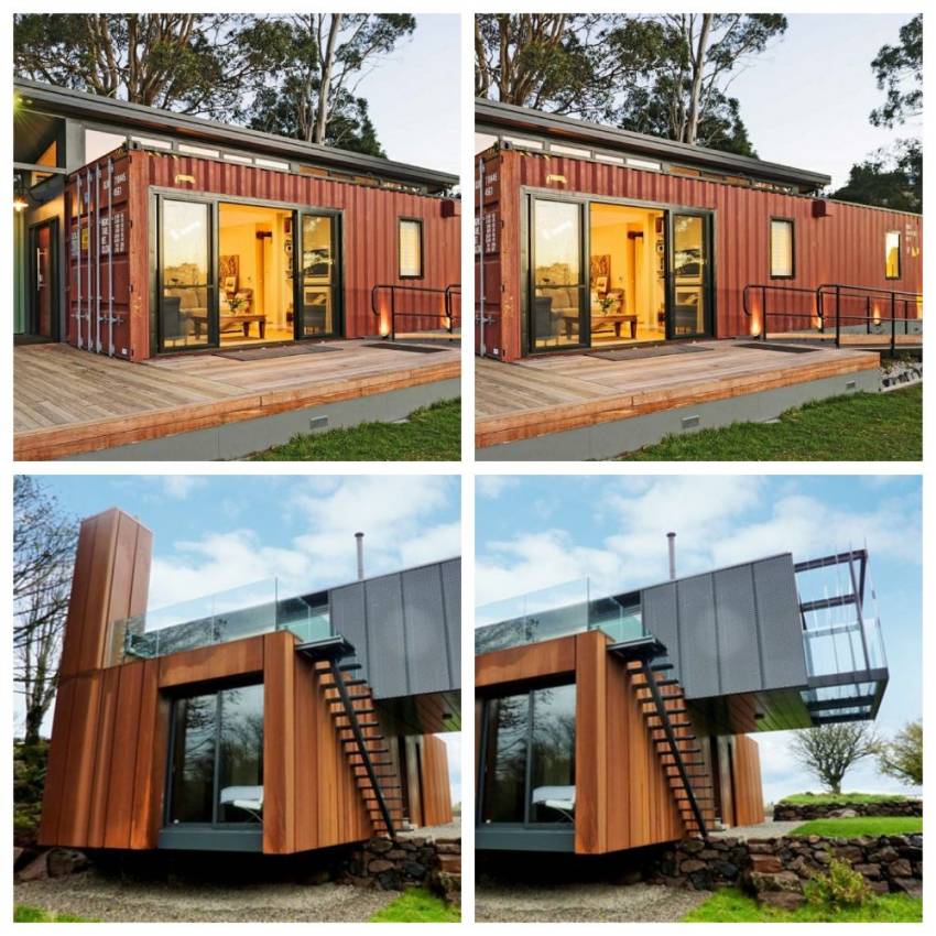 Sáng tạo container cũ trong kiến trúc và nội thất