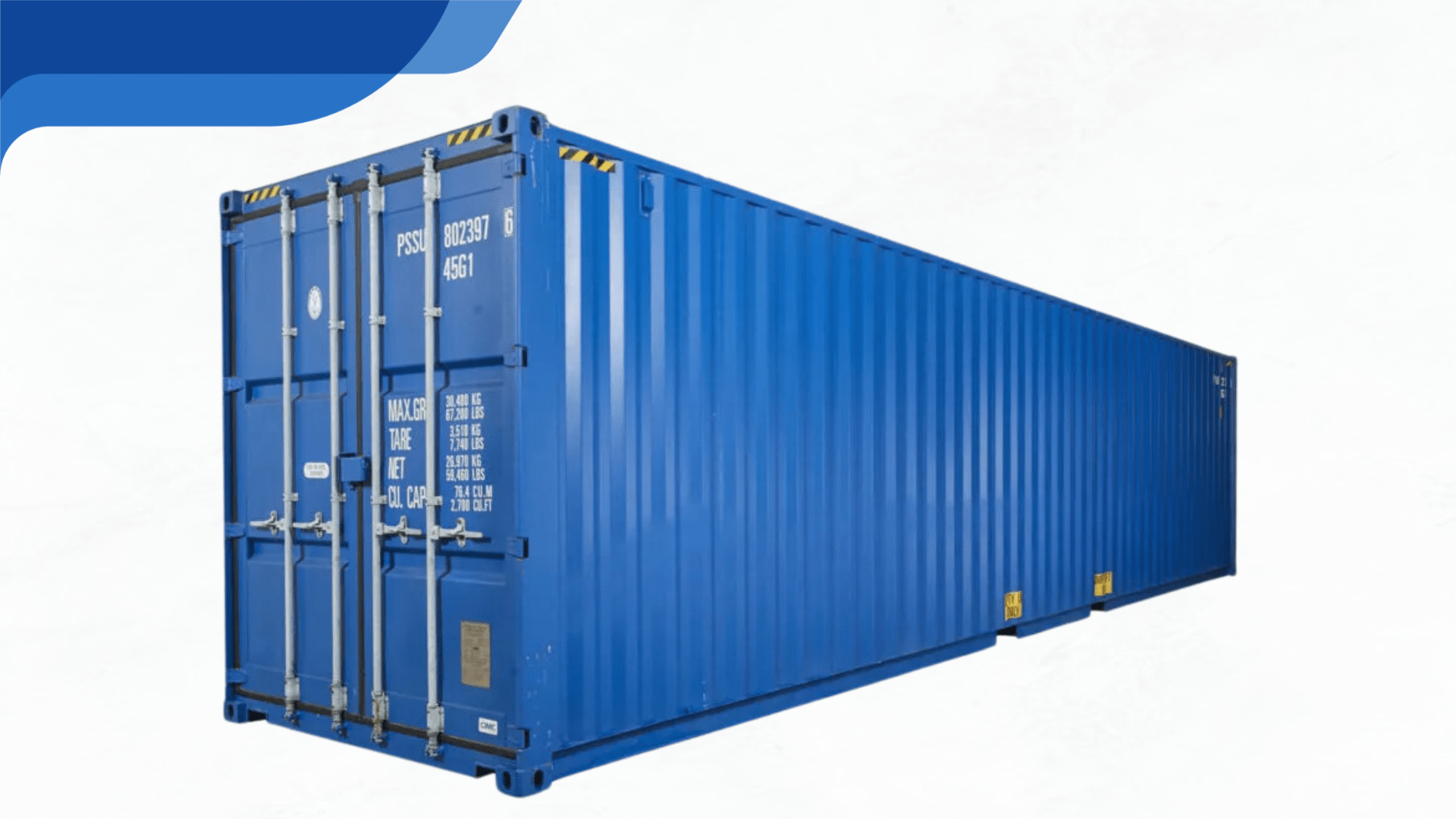 xe container 40 feet 3 min