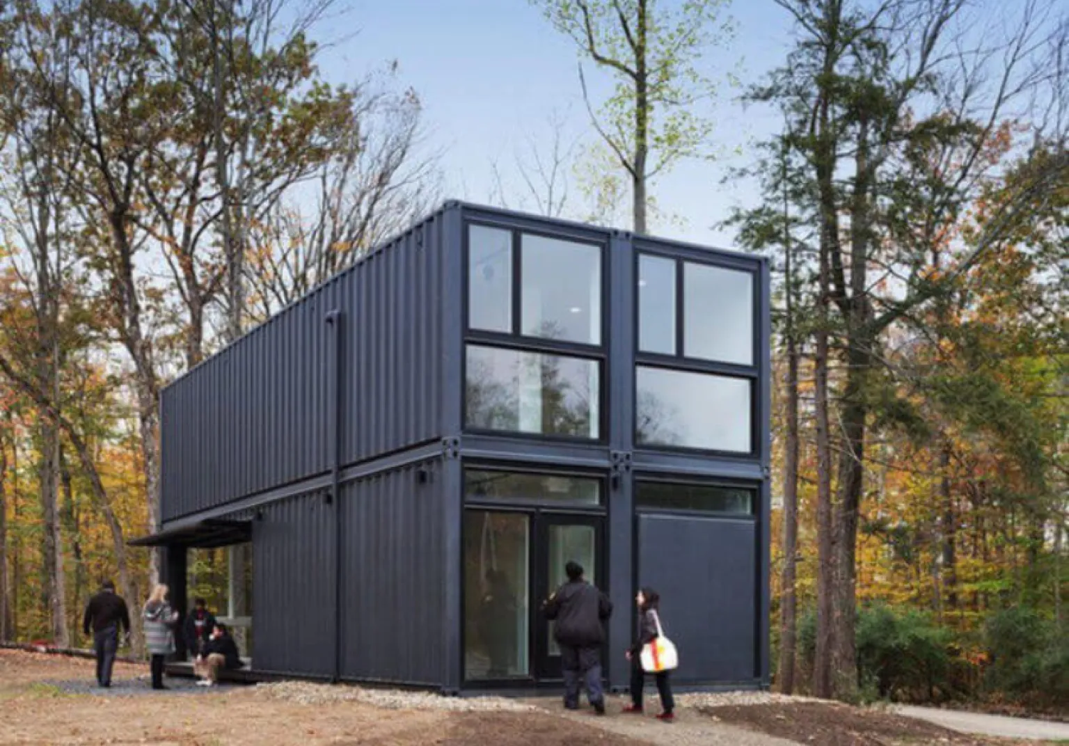 Mẫu nhà container 50 triệu phong cách Châu Âu