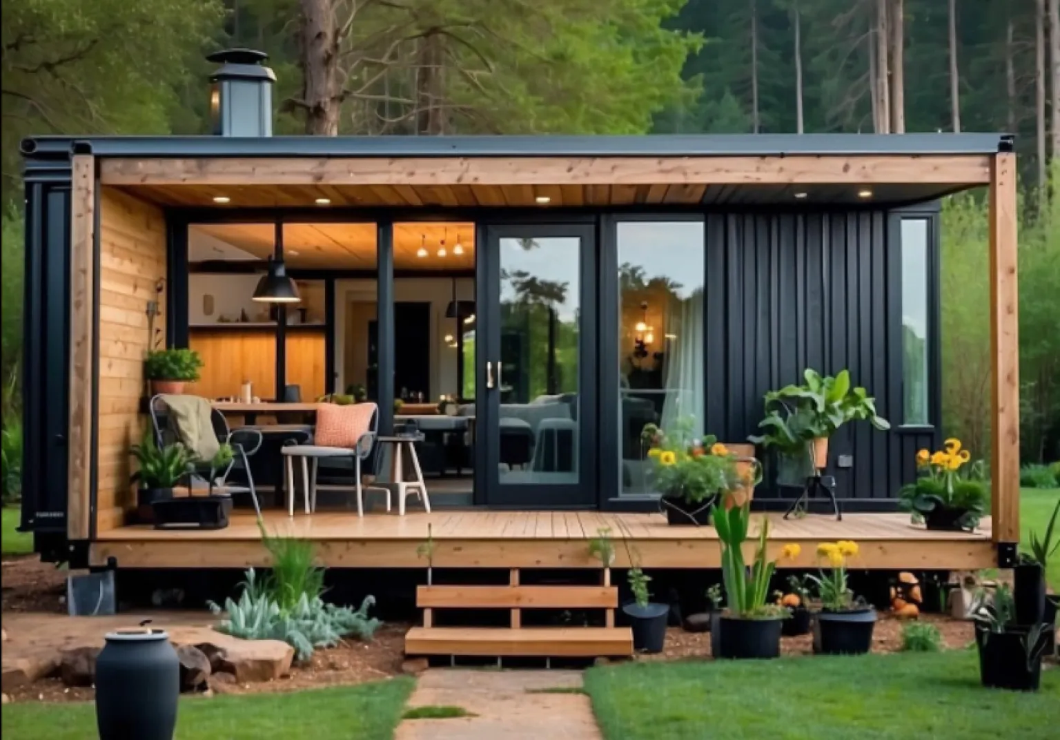 Mẫu nhà container 50 triệu sang trọng và thu hút