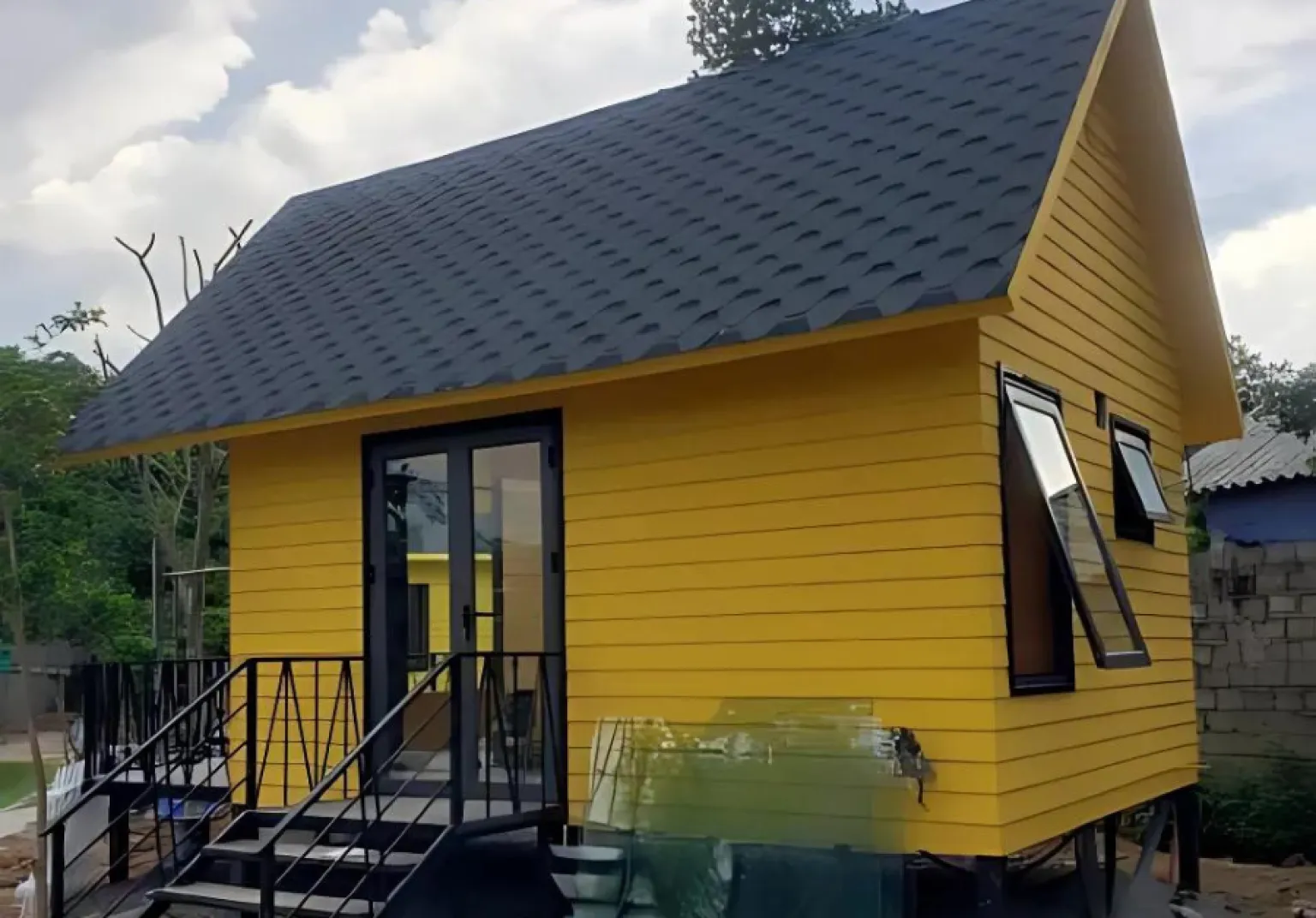 Mẫu nhà contianer 50 triệu đẹp, phù hợp cho vùng nông thôn