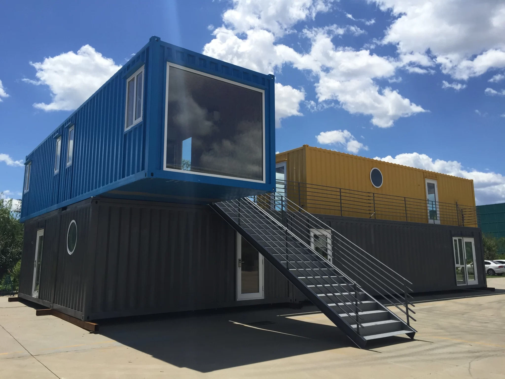 Container khô loại cao 40 feet 3 40hc Container Hotel Housing Container